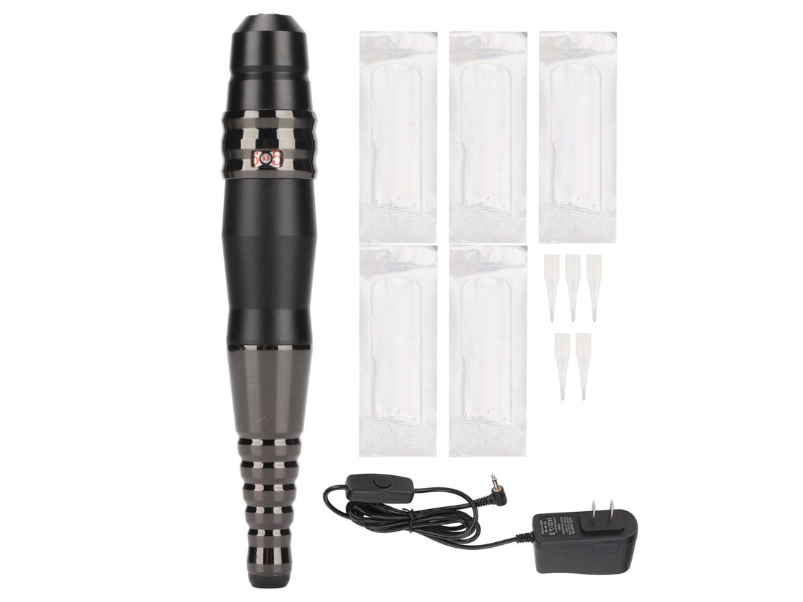 Kit Máquina De Tatuagem Semipermanente Para Olhos E Lábios Caneta Tatuagem Gun