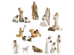 Figura de Jesus Conjunto de 20 Peças