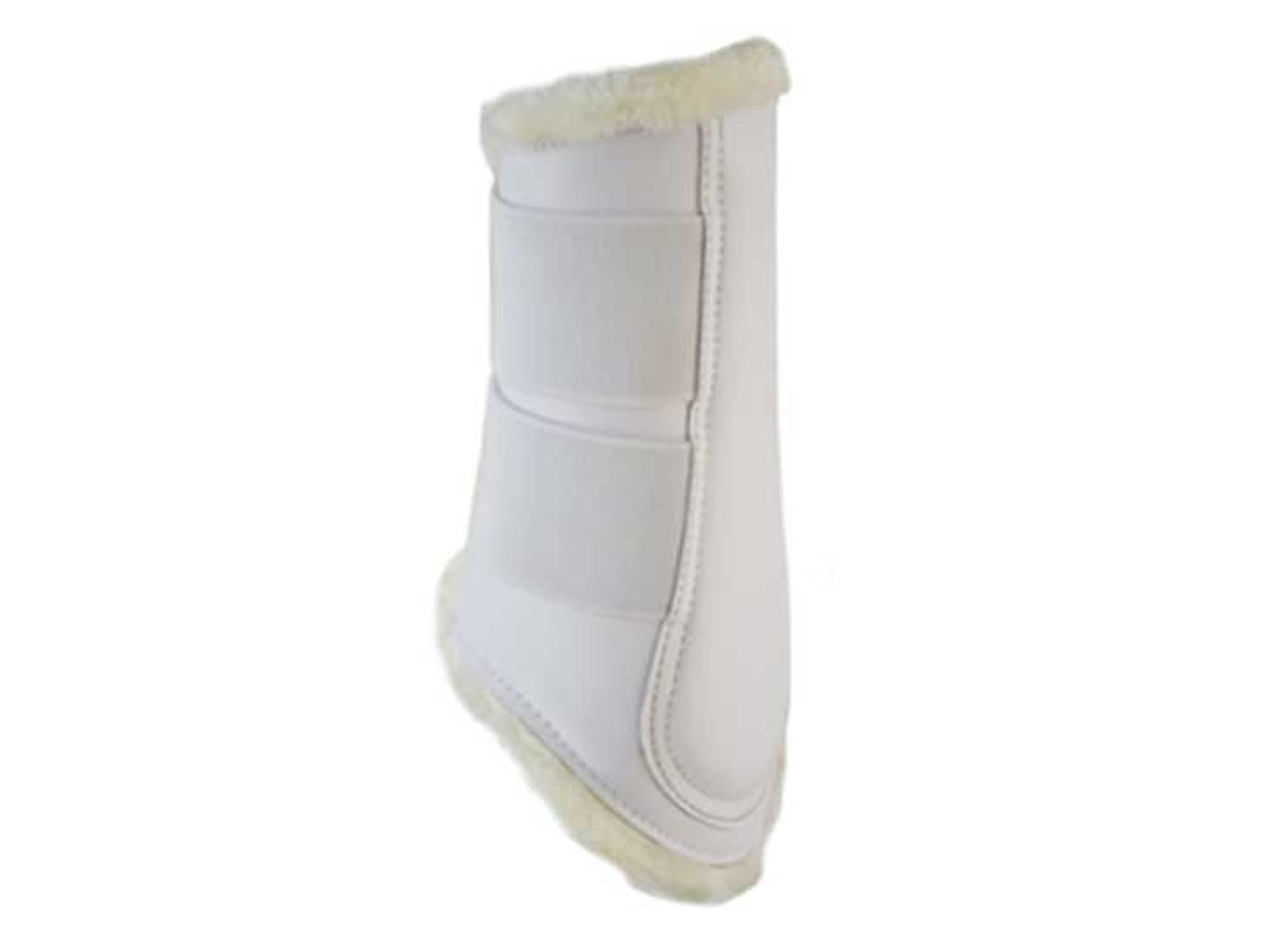 Botas Frontais de Adestramento Branco Fulllexhis