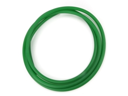 Cinta Redonda De Poliuretano De Superfície Rugosa Verde Para Transmissão (12mm*3m)