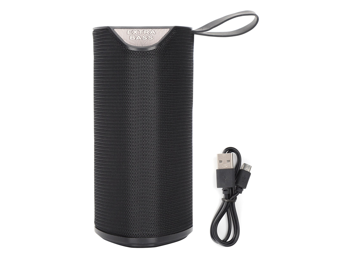 Altifalante Sem Fio Bluetooth Ak‑111 Com Chamada Handsfree Fm Portátil Para Pc