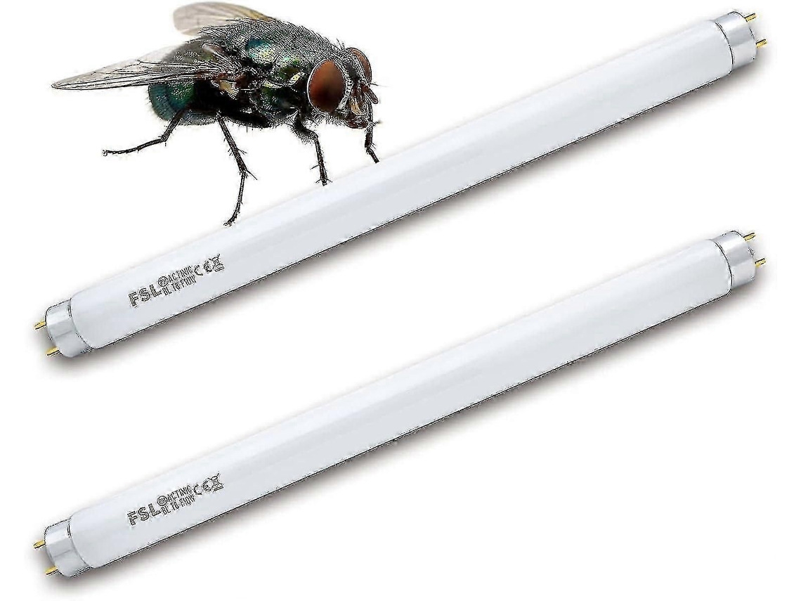 Lâmpada de substituição FSL T8 F10W BL para mosquitos Assassina, tubo UV de 34,5 cm e 20 W para matar mosquitos/insetos (2 unidades)