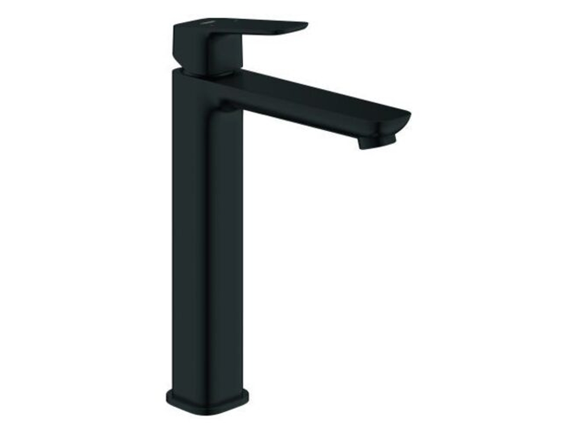 Cubeo Misturador Monocomando De Lavatório, Tamanho Xl, Projeção 161mm, Sem Descarga, 1017292430, Cor Preto Fosco Grohe