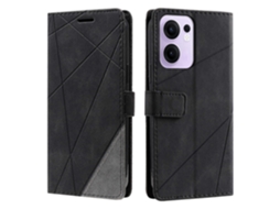 Capa De Celular De Couro Com Emenda Skin Feel