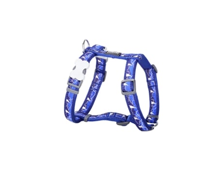 Arnês para Cães Red Dingo STYLE LIGHTNING 36-54 cm Azul Marinho 30-48 cm