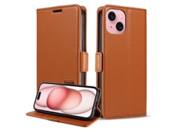 Capa Para Celular Cartão Fliphonemarrom - Iphone 12 Pro Max