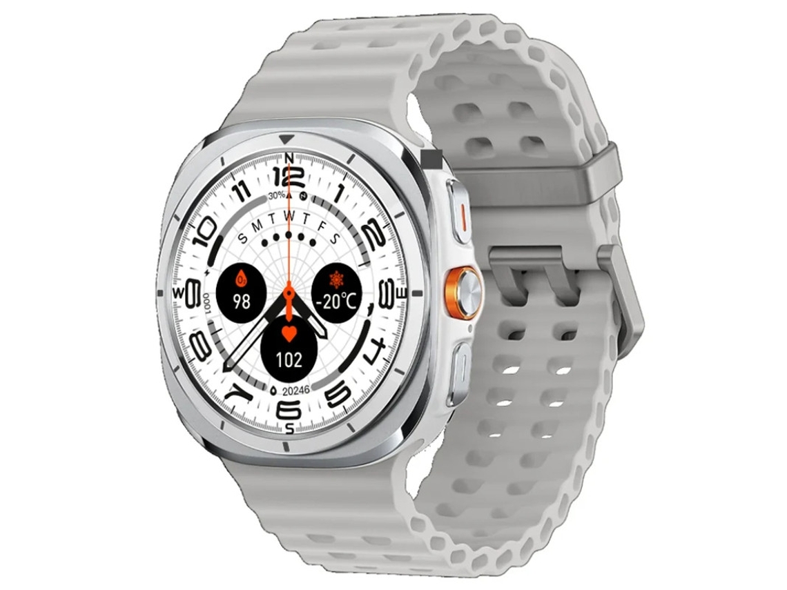 Smartwatch Com Chamadas Bluetooth Frequência Cardíaca Pressão Arterial Oxigênio No Sangue E Rastreamento Esportivo Cinza Yizhood