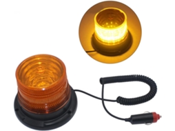 Gleavi 12-luzes De Emergência Led Para Veículos 12v, Base Magnética Para Luzes De Advertência Automotivas