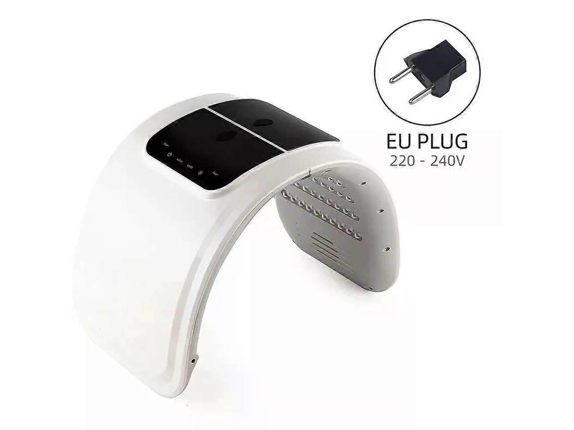 Máscara Facial Profissional de Led Pdt com 7 Cores, Terapia Luz Vermelha, Dispositivo Rejuvenescimento da Pele , Lifting Facial, Máquina GOKOCO