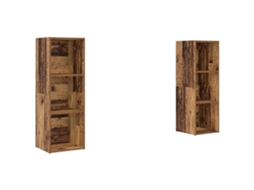 Conjunto de TV Móvel 2 Peças Madeira Antiga 107x35x37 cm MAISON EXCLUSIVE
