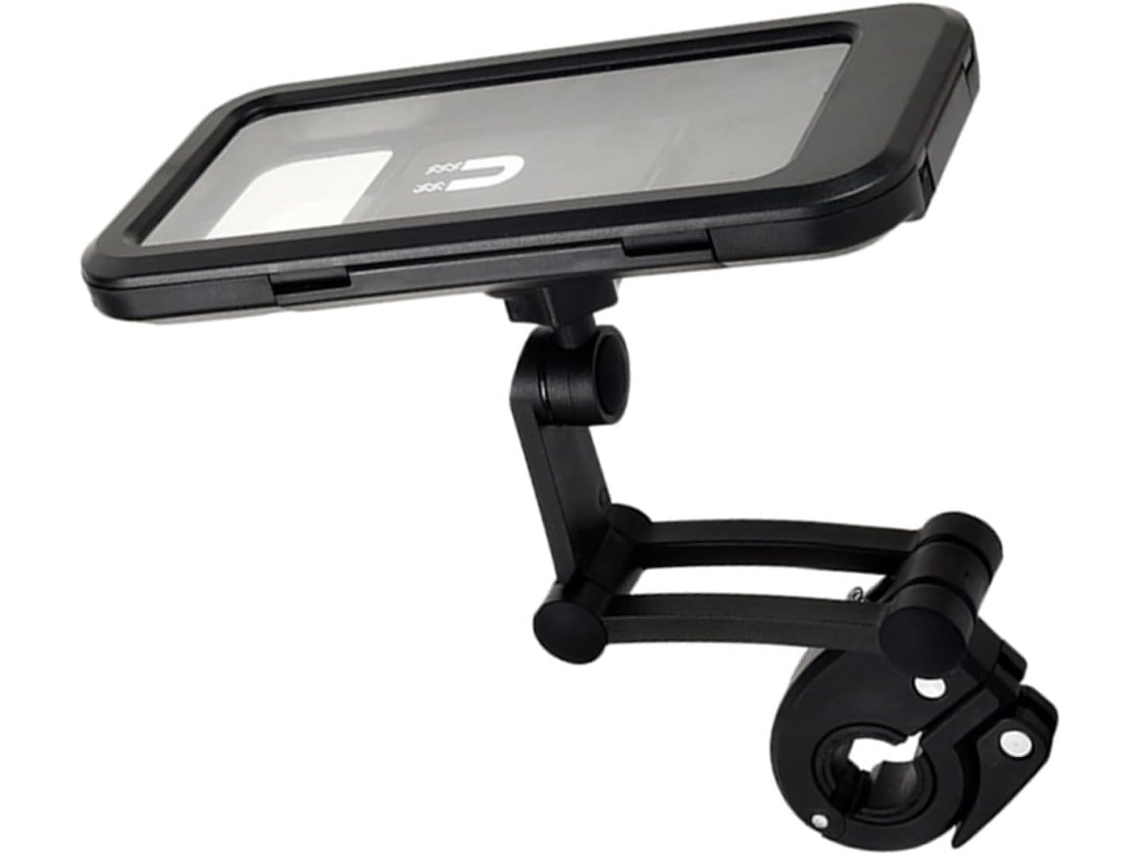 Suporte Impermeável Para Celular De Bicicleta Com Proteção Giratória