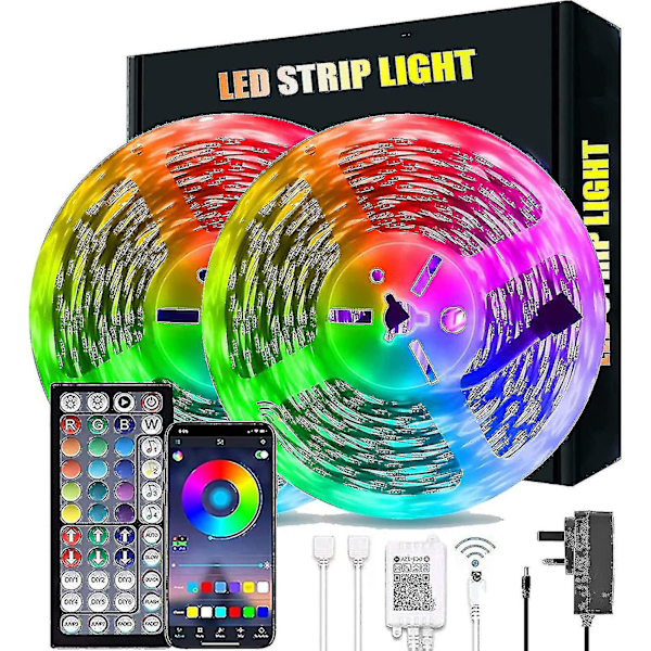 Fita de Led Rgb Bluetooth de 20m BRILVIBERA