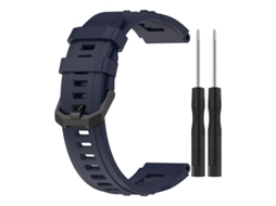 Pulseira de Silicone Macio de Substituição para AMAZFIT T rex Ultra A2142 Azul Escuro PANOONA