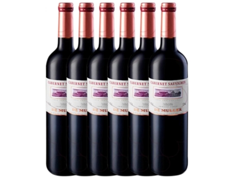 Vinho DE MULLER De Muller Cabernet Sauvignon Tarragona Crianza (0.75 L - 6 unidades)