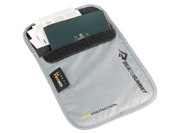 Cartera de cuello RFID cinza Seatosummit