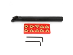 Suporte De Ferramenta De Torneamento S20r-mwlnr08 + 10 Lâminas De Carbeto Wnmg432 + 2 Chaves