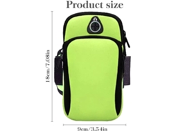Bolsa De Braço Para Celular Para Esportes Como Corrida E Ciclismo (laranja)