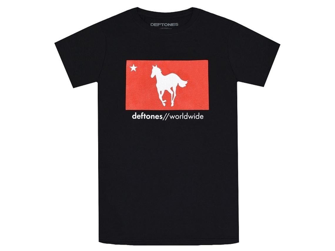 Deftones Star Pony T-shirt Unisex Adults Size:m