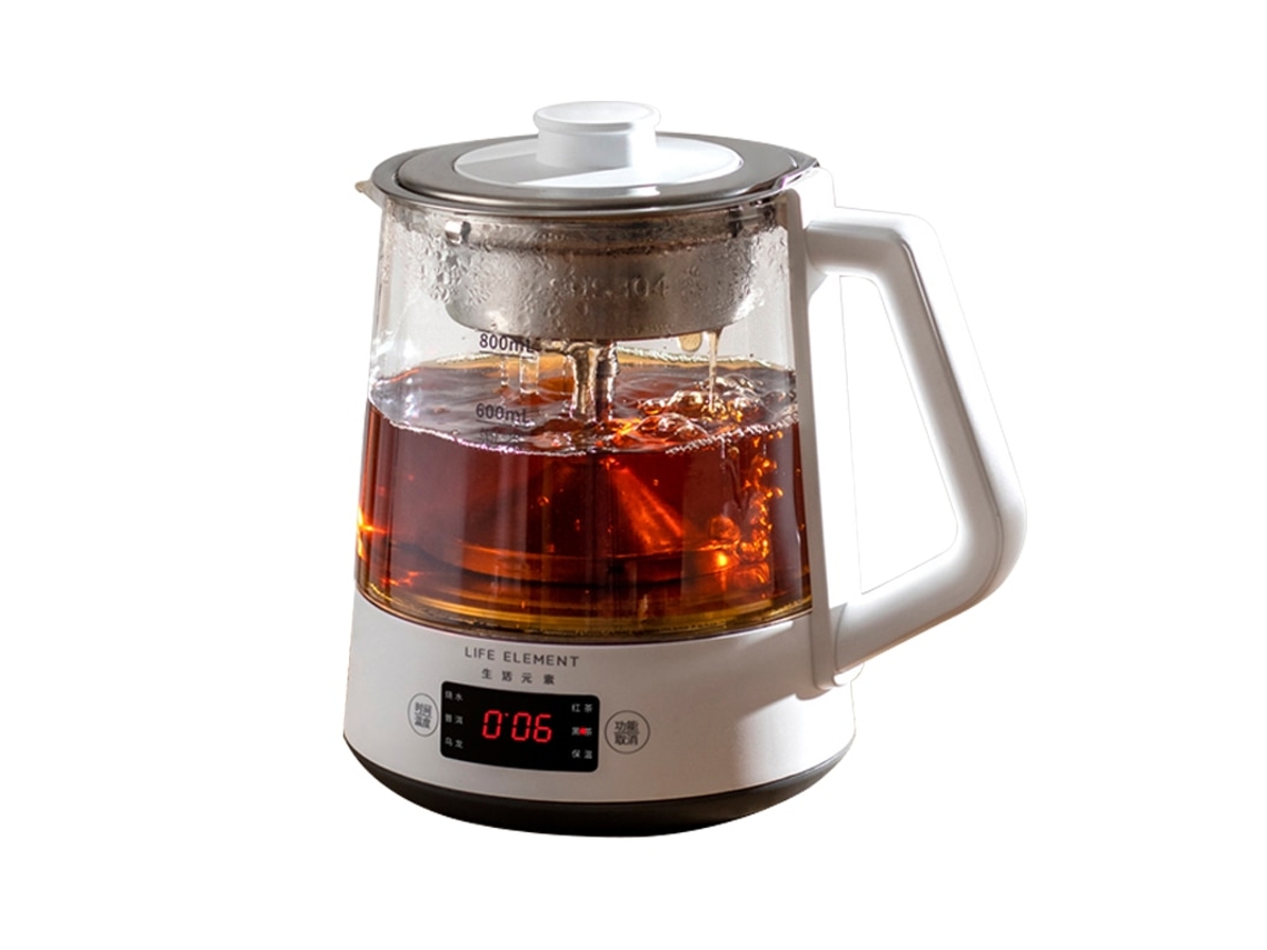 Jarro Elétrico XGF 220V Electric Automatic Tule Belted Tea Bot Tea Maker Filtro 800Ml