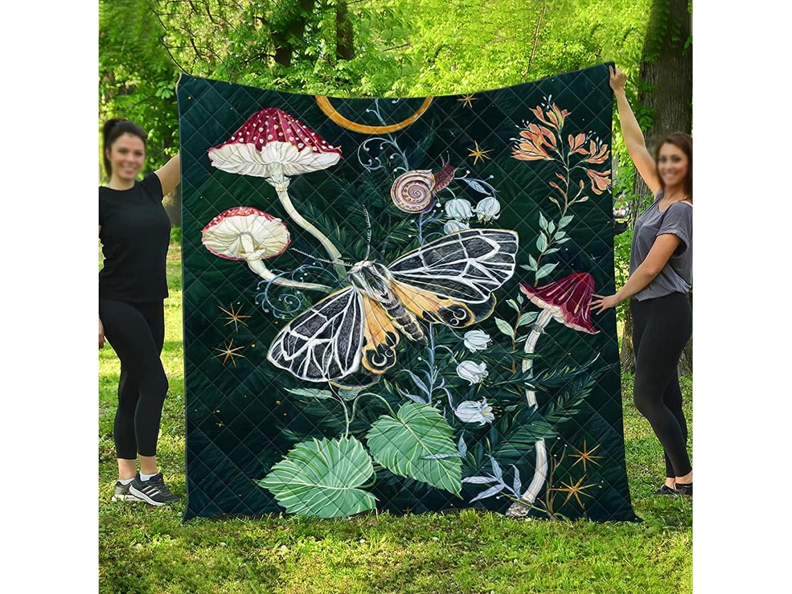 Colcha Acolchoada Fansu Capa de Cama Cobertor para Ar Condicionado Edredom Conjunto Sofá com Estampa Tema Artí