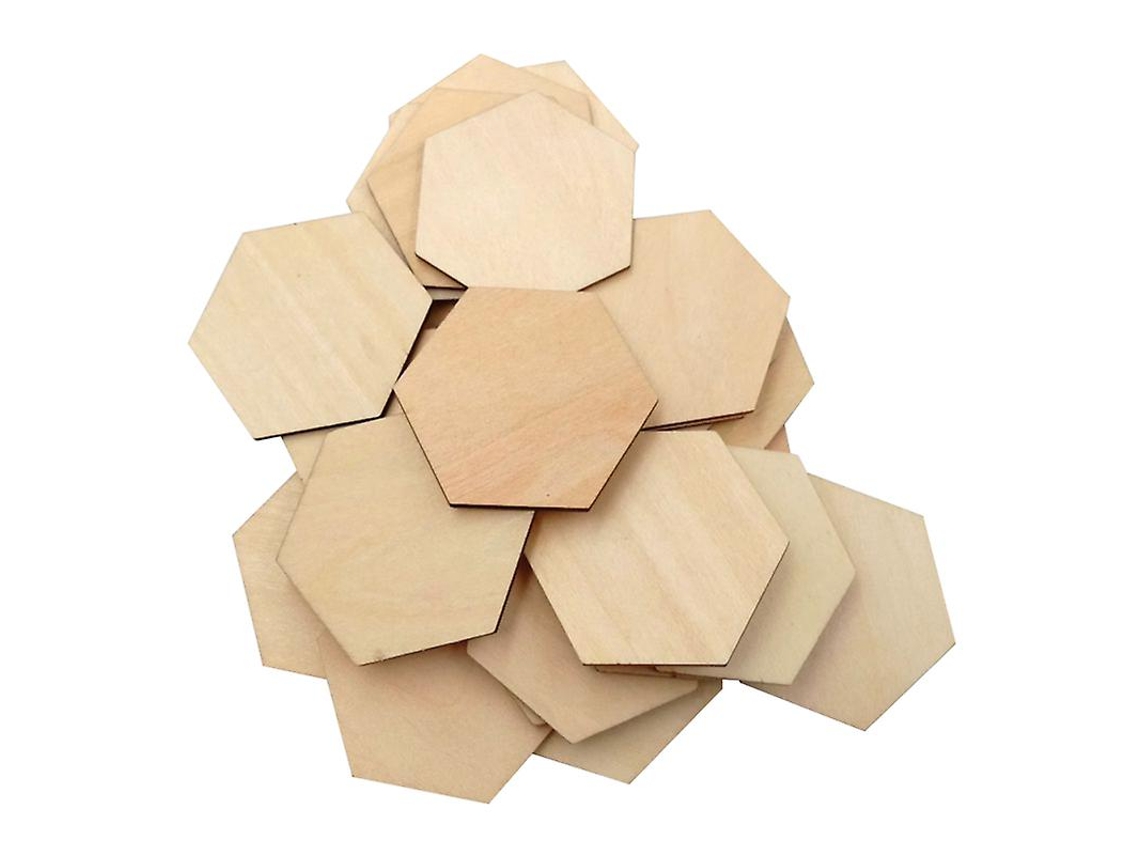 50Pcs Formas de Madeira ALLINLESS