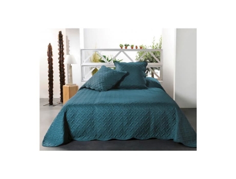 Boutis Contemporâneos em Azul Marinho Tamanho: 150X150Cm Cor: Azul Marinho LINDER
