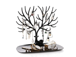 2026 porta Collares Y Pulseras Organizador de Joyería Decorativo de Ciervo Con Rama Antler Soporte de Joyería Plástico