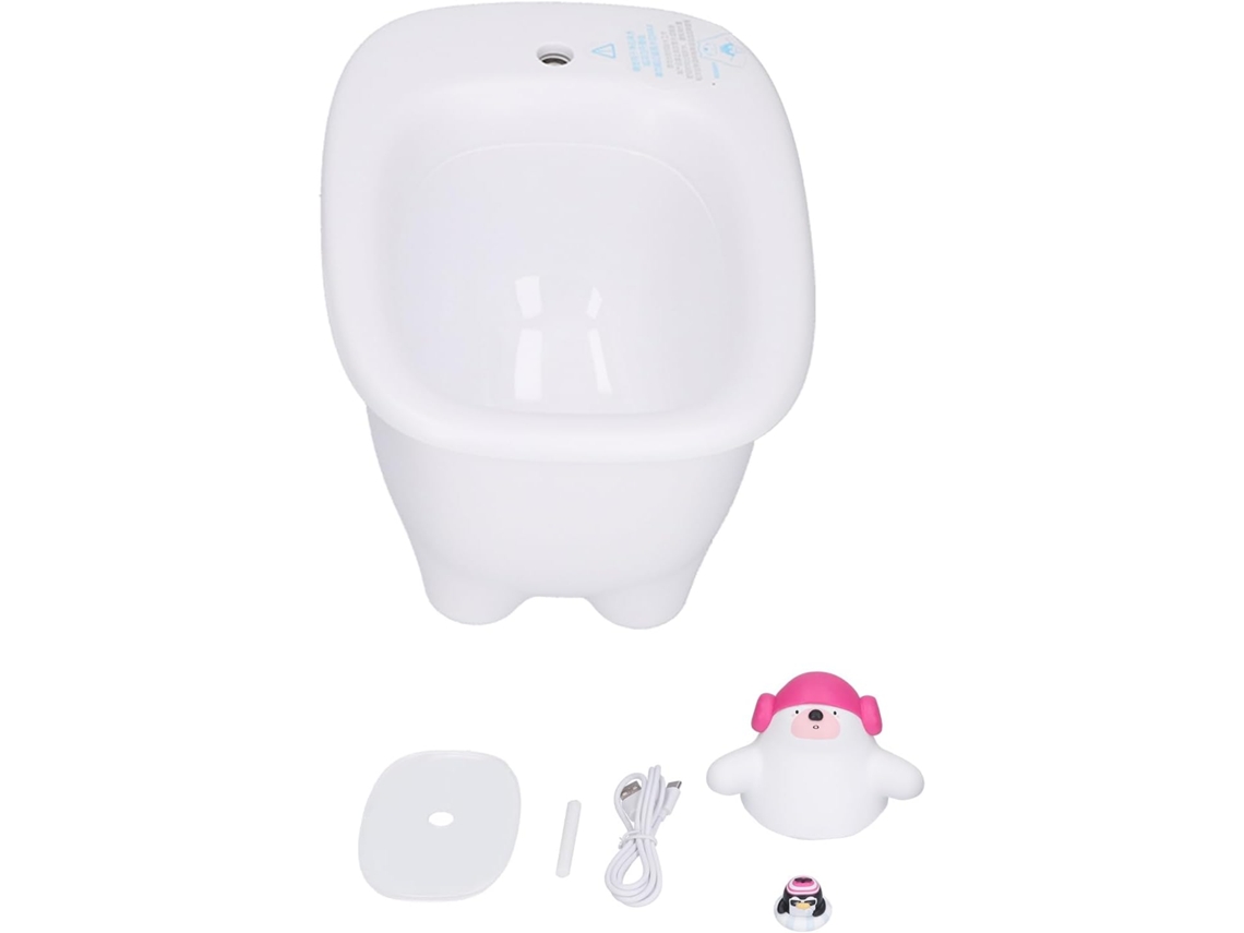 Umidificador De Banheira Ftvogue, Mini 550ml Com Alimentação Usb, Grande Capacidade