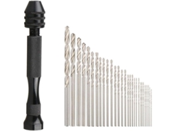 Conjunto De 31 Peças Brocas Manuais Precisão Com 30 Para Hobby E