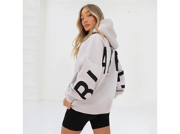 Fasst moletom Blakely Oversized Manga Longa Mulher, Tamanhos S 2xl | S/MARCA