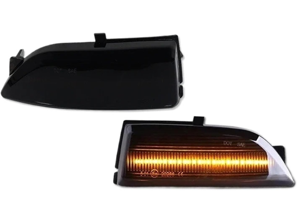 Conjunto De 2 Piscas Led, Sequenciais Dinâmicos Fluxo Âmbar, Indicadores De Retrovisor Para Ford Ranger, Lariat T6 E