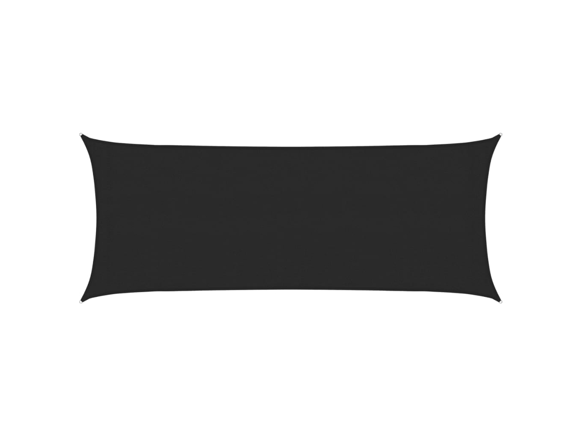 Toldo vela VIDAXL Preto (2x5 m)