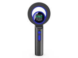 Leitor de Microchip Animal Portátil com Tela Oled, Armazenamento 240pcs, Conexão Bt/usb/2.4g, 134.2khz