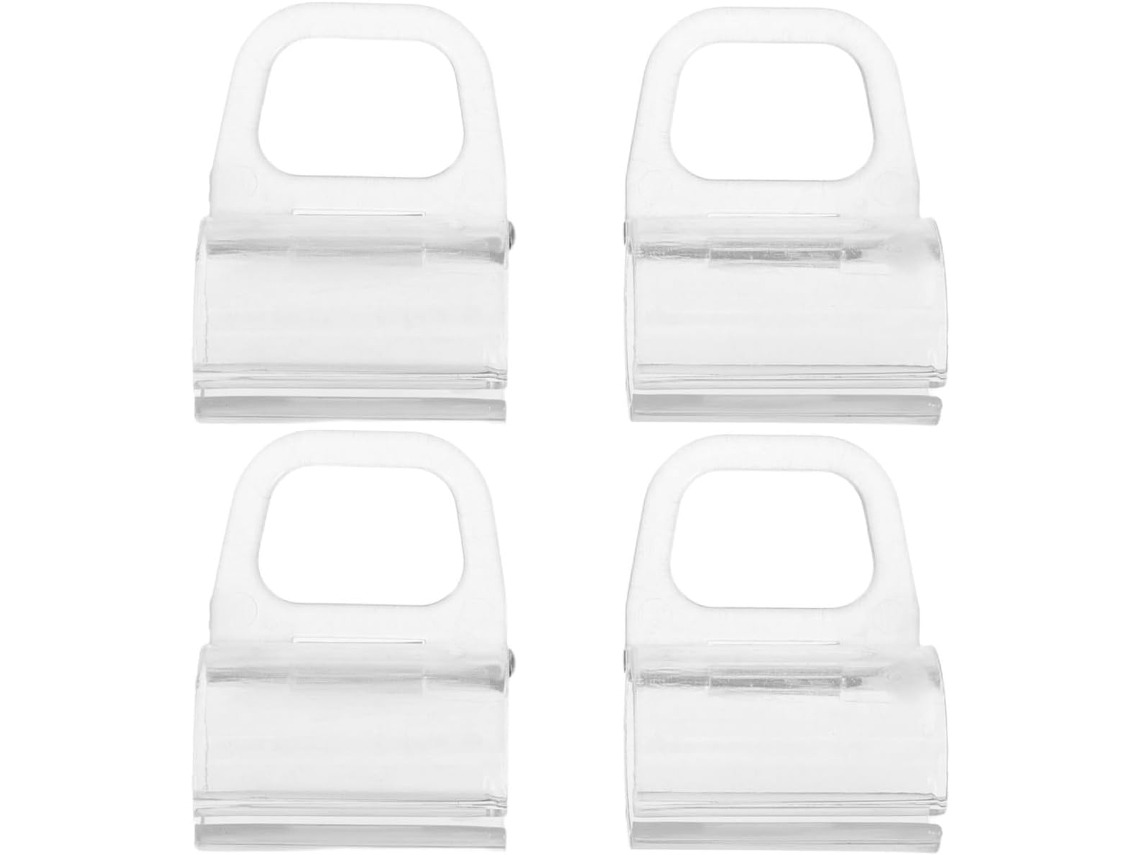 Toyandona Conjunto De 4-puxadores Transparentes Para Persianas Rolo E Celulares, Versáteis, Compatíveis E Duráveis