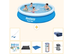 Bestway Piscina Bestway Fast Set Redonda - 366x76 Cm - 8-peças S21389