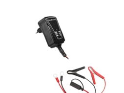 Carregador e mantenedor de bateria inteligente 6V/12V 1A - Função de regeneração e dessulfatação - Para carros, motocicletas e veículos antigos