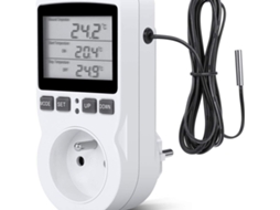 Lurelia Controlador De Temperatura Digital Aquecimento Resfriamento Termostato Saída Lcd Controlador De Temperatura