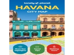 Livro Lonely Planet Havana City Map de Lonely Planet (Inglês)