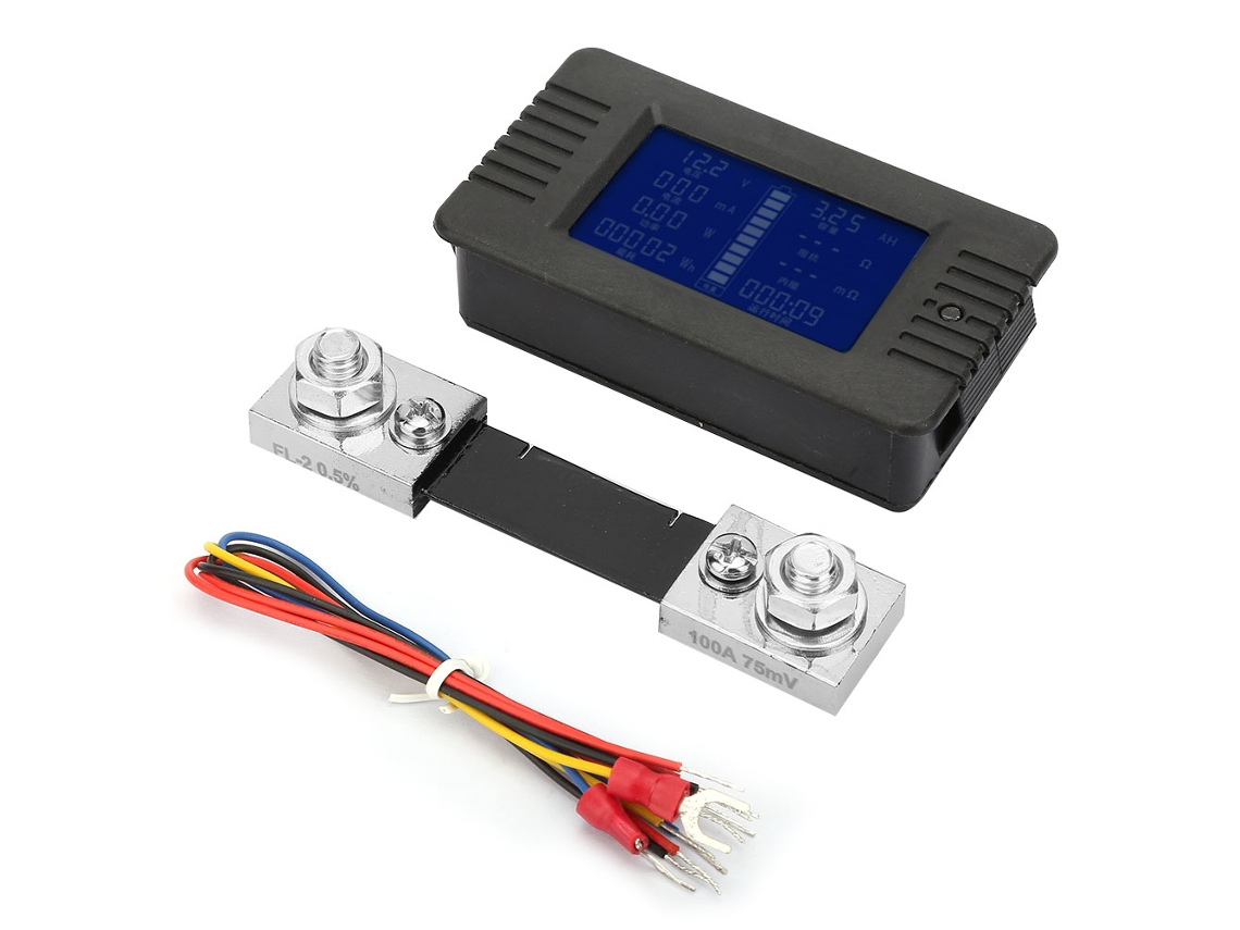 Laxiscreed Testador De Bateria 100a Com Verificação De Voltagem E Capacidade De Energia