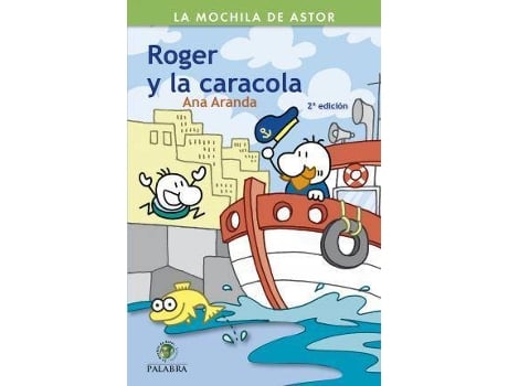 Livro Roger Y La Caracola de Ana Aranda (Espanhol)