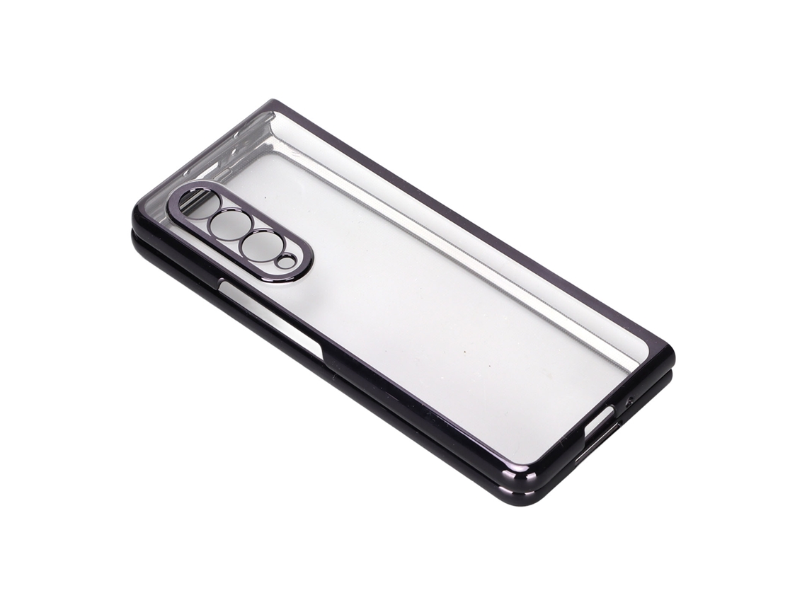 Capa de Telefone para Samsung Galaxy Z Fold 3 Capa de Telefone Fashionável para Telefone Plegável EOOCOO (eletrogalvanizada, Anti choque)