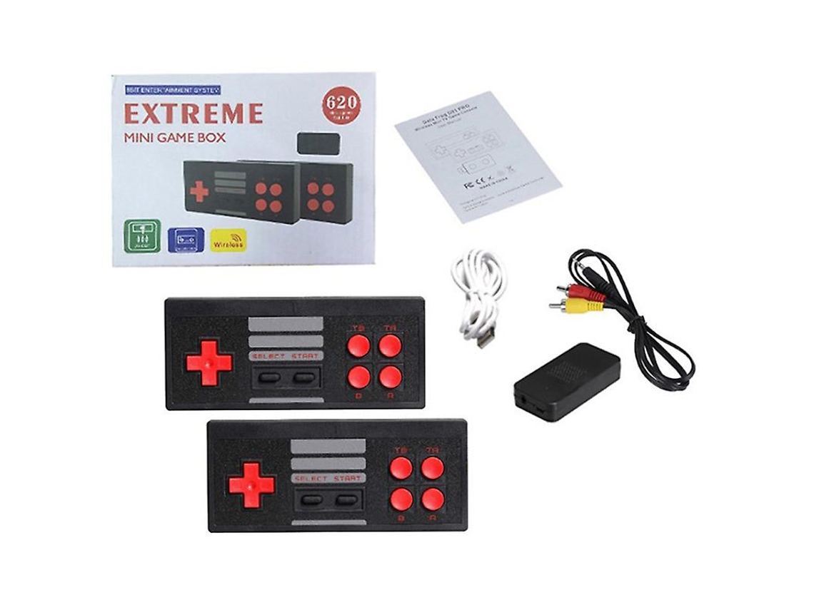 Console De Videogame Usb Integrado 620 Jogos Clássicos Saída Av Retrô Portátil Ly Ebike