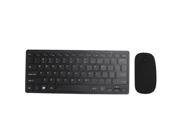 Aetheria combo Teclado e Mouse Sem Fio 2.4g 78 Teclas Usb Receptor para Desktop Tablets Preto