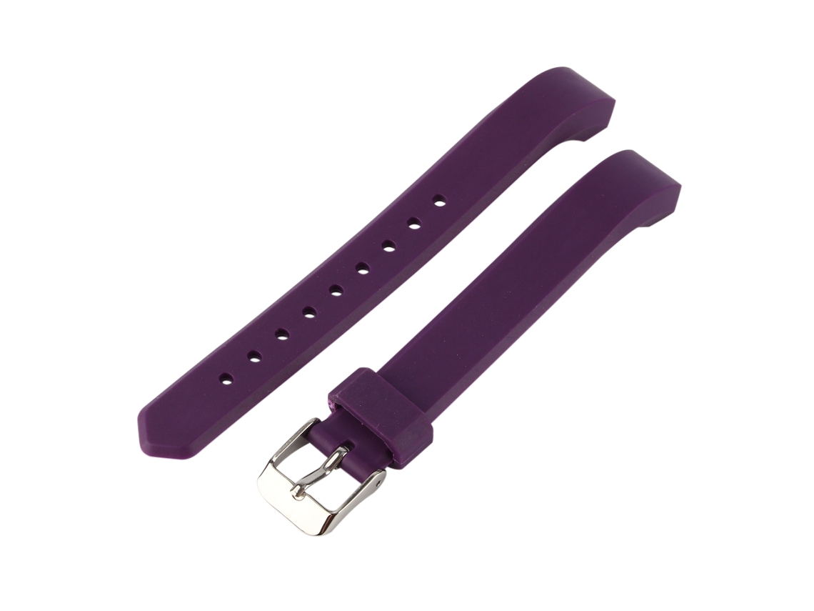 Pulseira Fitbit Alt, roxa escura, resistente, com fecho sólido