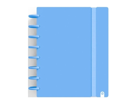 Livro Cuaderno Ingeniox A5 80h Cuadricula Azul Pastel De Desconocido (espanhol)
