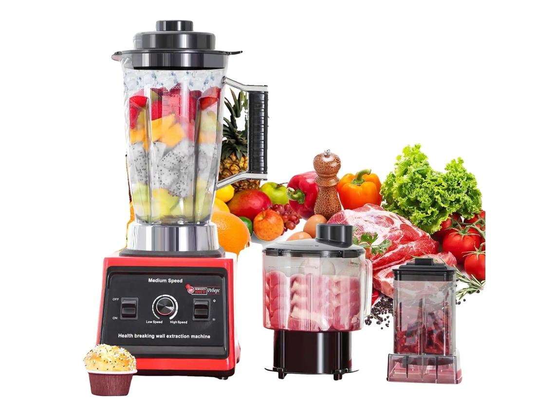 Blender, Capacidade De 3l, Design Multifuncional, 9500w
