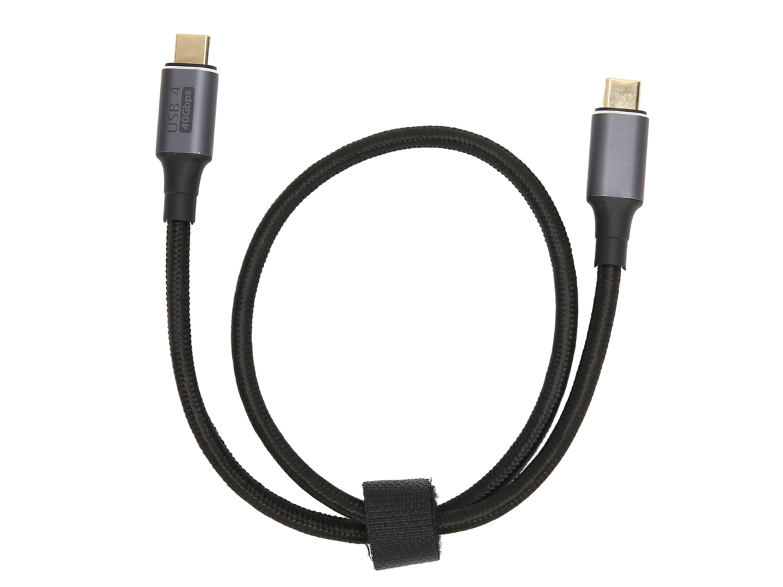 Aetheria cabo Usb4 Type C 40gbps Carga Rápida 100w 8k 60hz Nylon 50cm