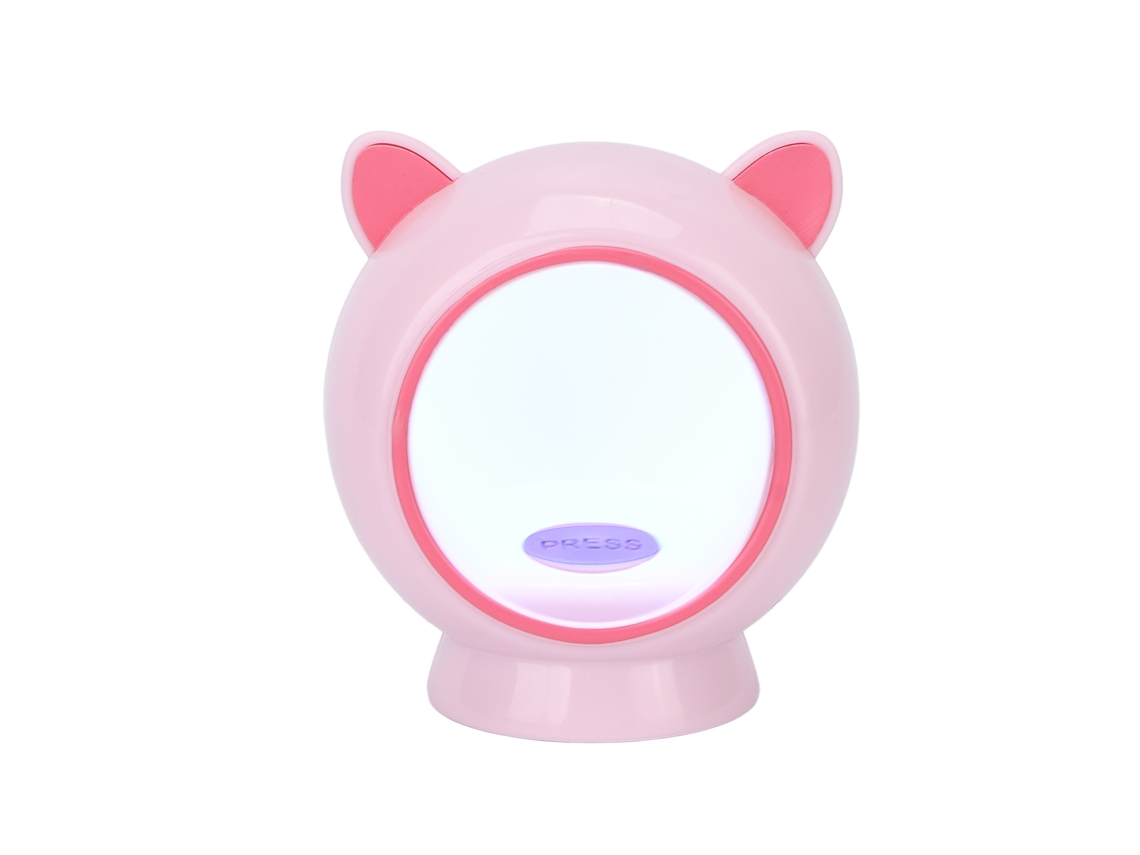 Lâmpada De Unhas Mini 6w Com 3 Chips Led Tipo C Cura Esmalte Uv Iluminação 360°
