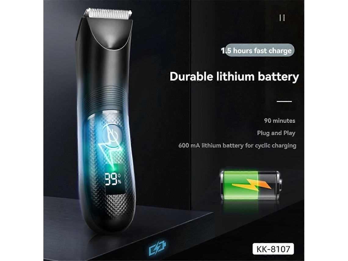 Aparador De Pêlos Corporais Para Homens Com Design À Prova D'água E Barbeador Elétrico Para Uso Úmido/seco Ideal Para Peito