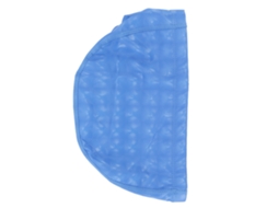 Boné De Natação Colorido Impermeável Com Proteção Auricular Unissex Cor Azul Pérola